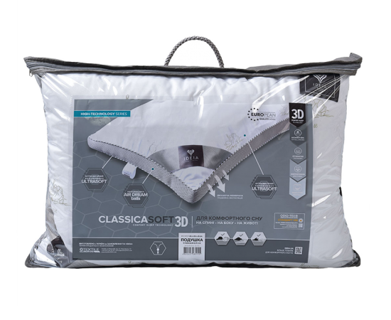 Подушка Идея ТМ Classica Soft 3D