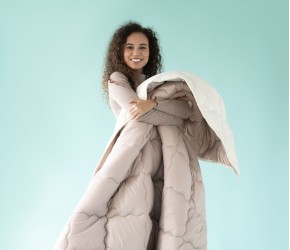 Одеяло Идея всесезонное WOOL Woolly стеганая
