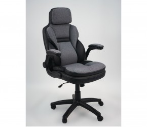 Кресло AMF Alpharo / Альфаро черный / ткань темно серая