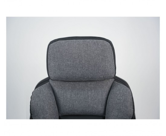 Кресло AMF Alpharo / Альфаро черный / ткань темно серая