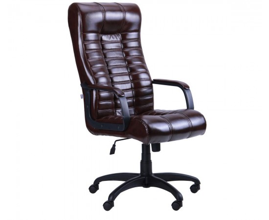 Кресло Атлантис Пластик Софт Мадрас дарк браун