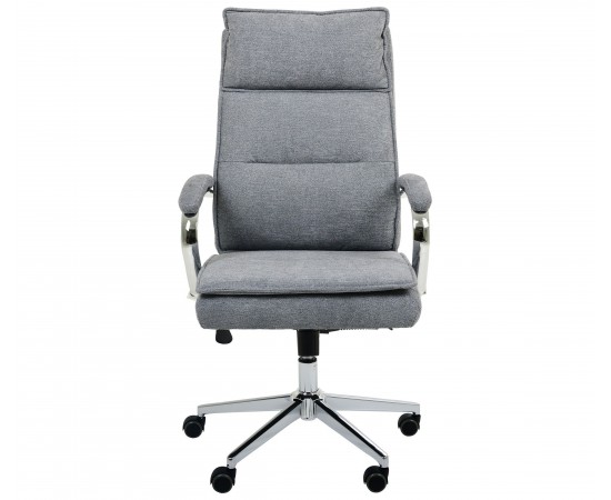 Кресло AMF руководителя Olimpic / Олимпик серая ткань