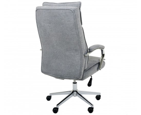 Кресло AMF руководителя Olimpic / Олимпик серая ткань
