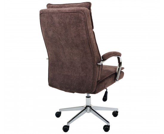 Кресло AMF руководителя Olimpic / Олимпик ткань коричневая