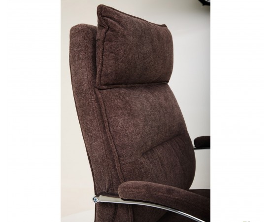 Кресло AMF руководителя Olimpic / Олимпик ткань коричневая