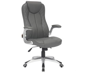 Кресло AMF Parker / Паркер кожзам серый