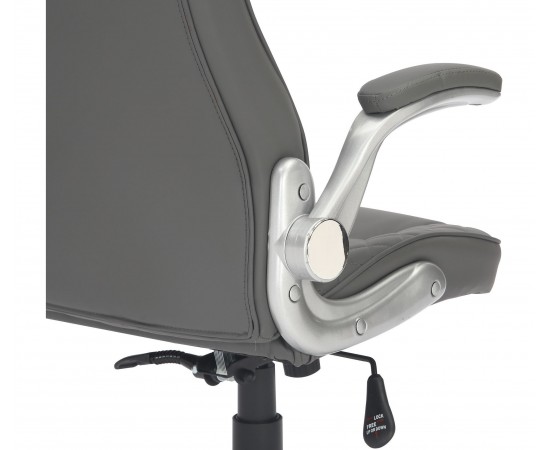 Кресло AMF Parker / Паркер кожзам серый