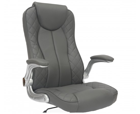 Кресло AMF Parker / Паркер кожзам серый