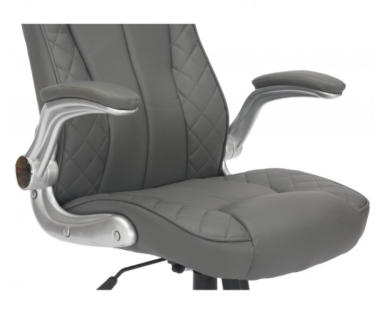 Кресло AMF Parker / Паркер кожзам серый