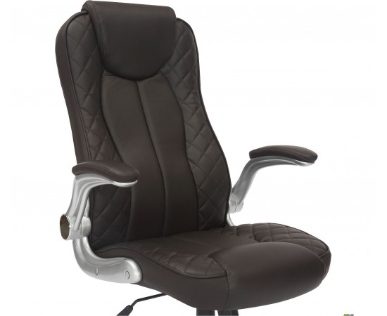 Кресло AMF Parker / Паркер кожзам коричневый