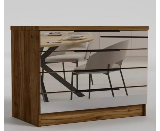 Комод Matroluxe зеркальный 1000 Noir / Нуар Комод Matroluxe зеркальный 1000 Noir / Нуар