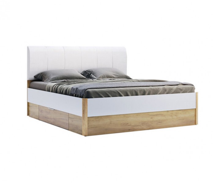 Кровать Miro Mark Asti / Асти с мягкой спинкой и ящиками