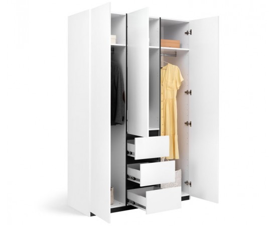 Шкаф Дуо 3дв 3 ящика