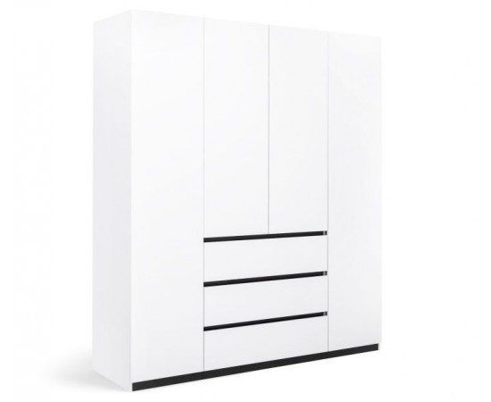 Шкаф Дуо 4дв 3 ящика