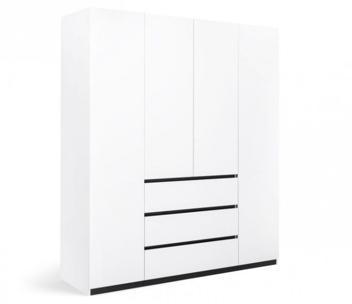 Шкаф Дуо 4дв 3 ящика