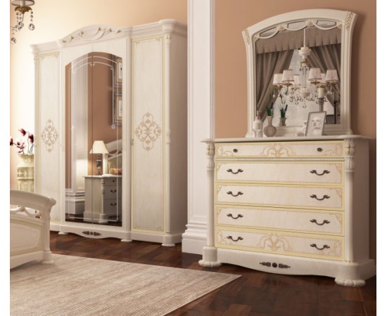 Зеркало Rosella / Роселла радика беж