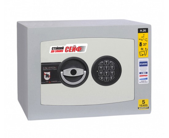 Сейф взломостойкий ПАРИТЕТ-К Griffon H.26.E Сейф взломостойкий ПАРИТЕТ-К Griffon H.26.E