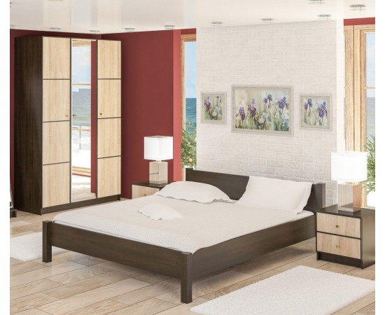Кровать Mebel Service Фантазия NEW венге