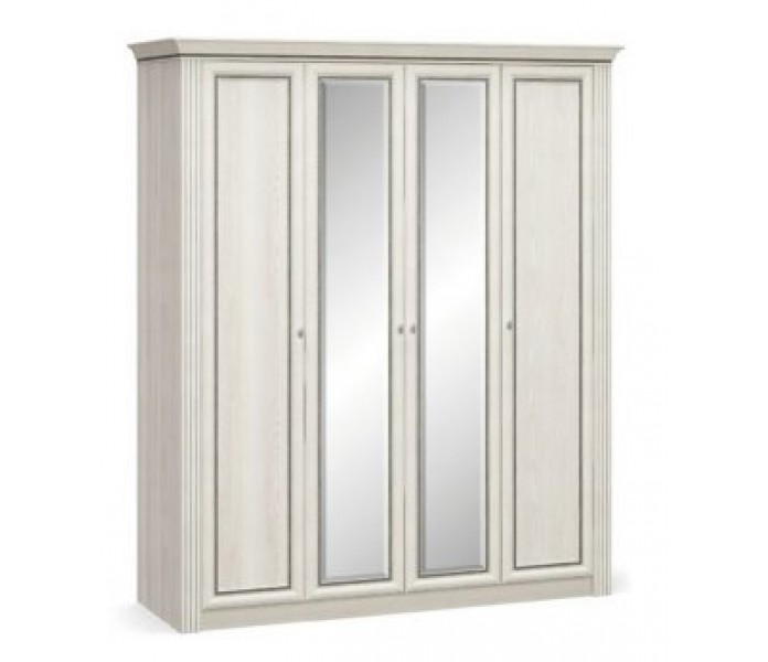 Шкаф Mebel Service Бристоль NEW 4дв ясень снежный Шкаф Mebel Service Бристоль NEW 4дв ясень снежный