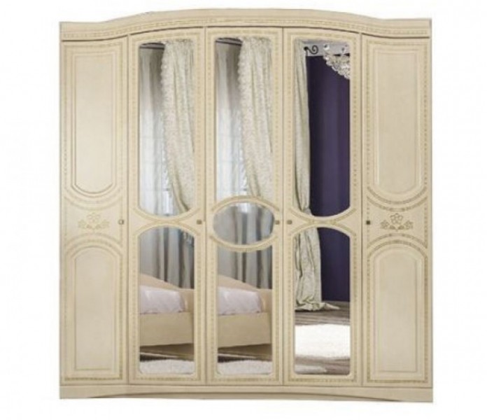 Шкаф Mebel Service Милано 5дв береза тундра Шкаф Mebel Service Милано 5дв береза тундра
