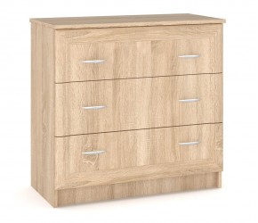 Комод Mebel Service Соната 3ш дуб самоа