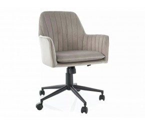 Кресло поворотное Q-886 VELVET темный беж BL.40