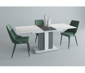 Стол CLASIC B / A белая аляска РЕ / антрацит