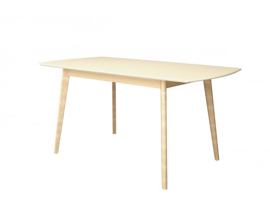 Стол EXEN ІІ 120(160)х80 дерево / кремовый