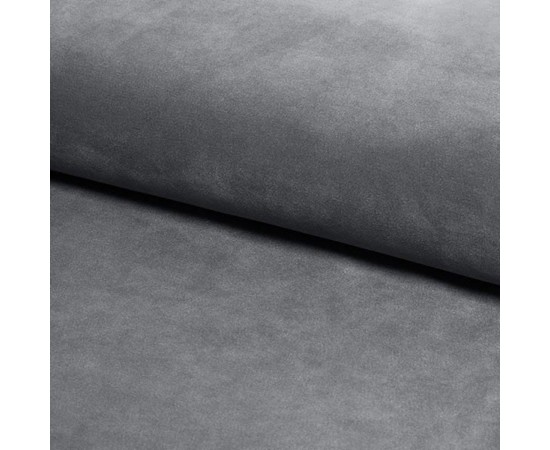 Полубарный стул CHIC H-2 VELVET черный каркас / серый BL.14