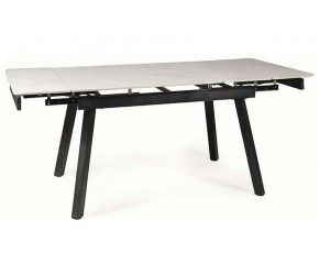 Стол JOHN 150(210)x90 белый / черный каркас 