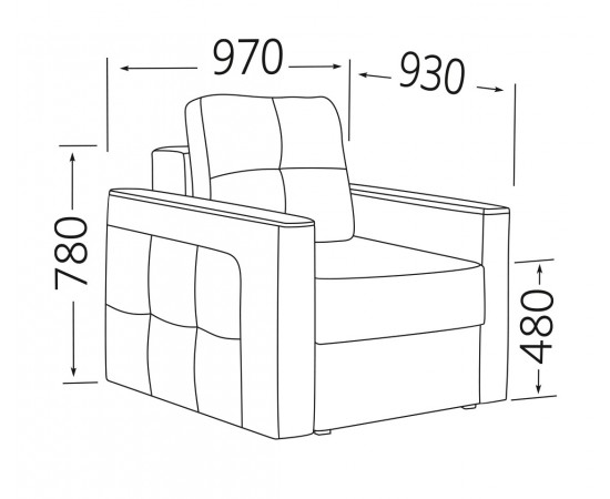 Кресло Бис-М Луиза