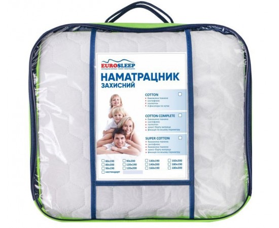 Наматрасник Eurosleep Super Cotton