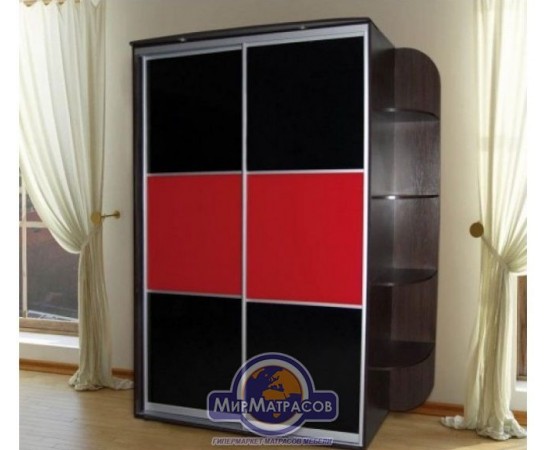 Шкаф-купе 1600х600х2400 на 2 фасада "Лайт" Шкаф-купе 1600х600х2400 на 2 фасада "Лайт"