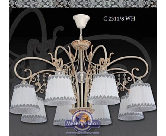 Люстра Stellare C 2311/8 WH