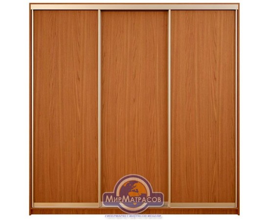 Шкаф-купе 2100х450х2100 на 3 фасада "Комфорт"