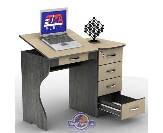 Стол компьютерный Тиса мебель СУ-6